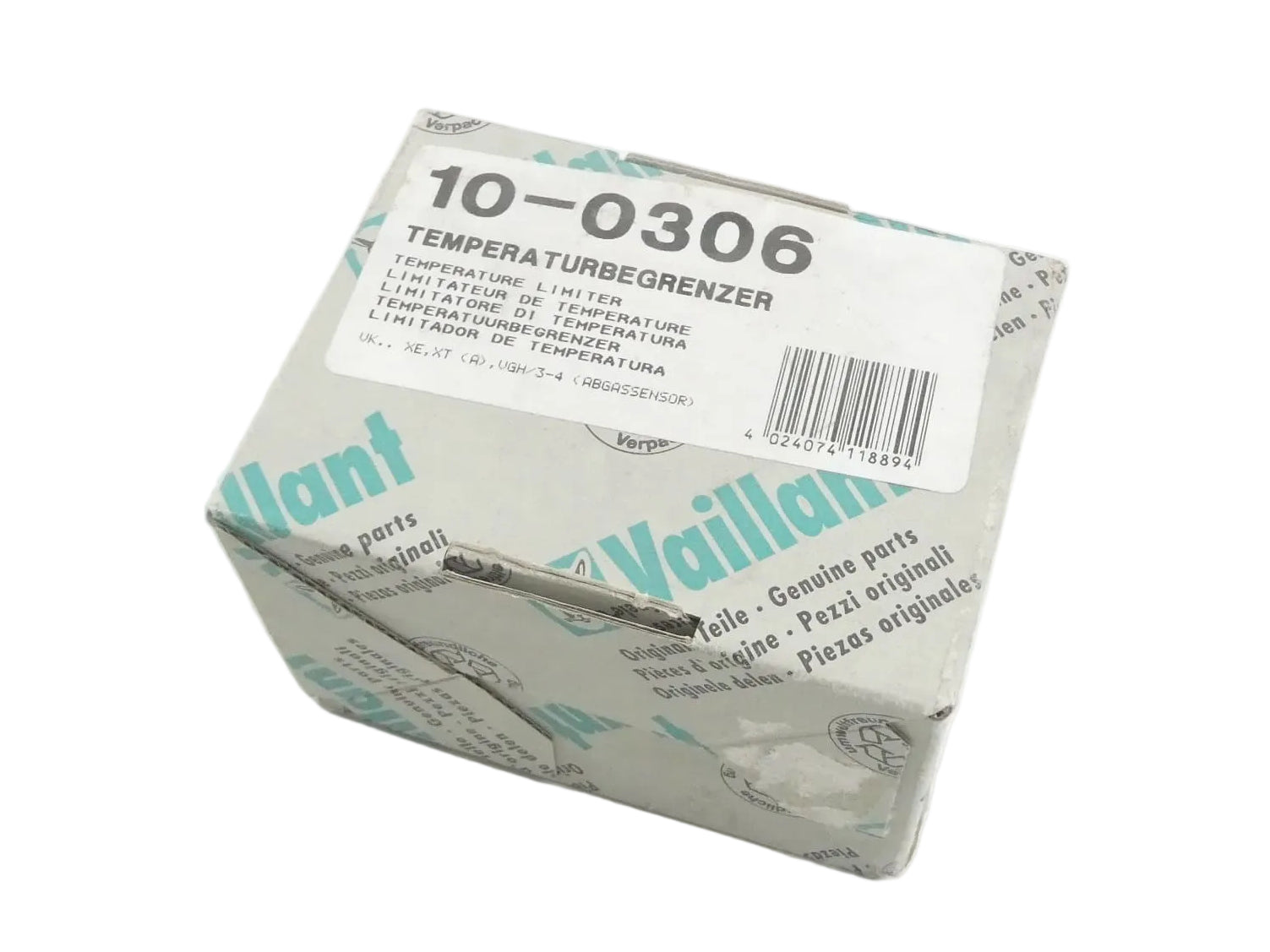VAILLANT 10-0306 / 100306 TEMPERATURBEGRENZER VK.. XE,XT (A), VGH/3-4