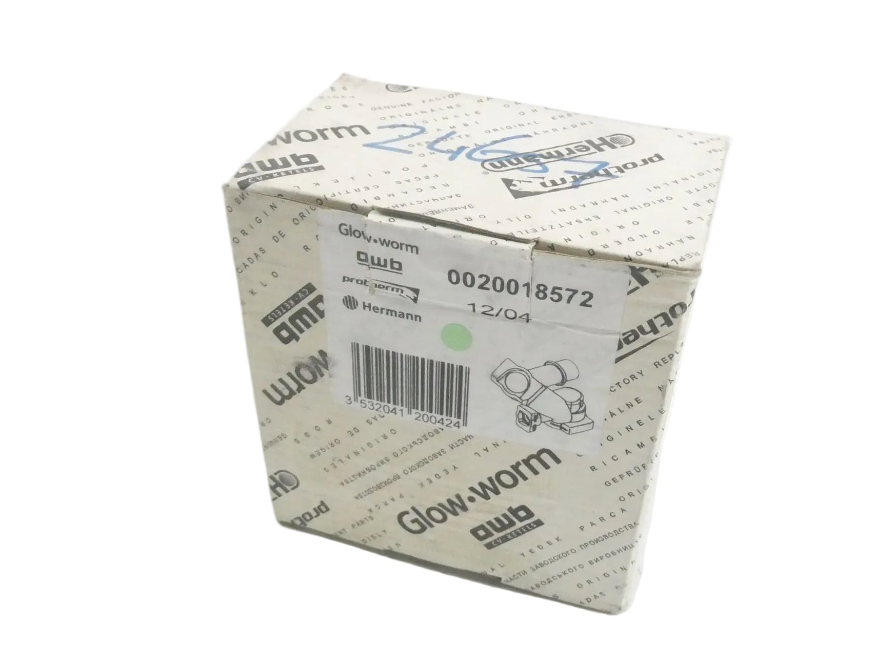 AWB GLOWWORM 0020018572 Z ROHR (KALTWASSER PLASTIK ROHR)