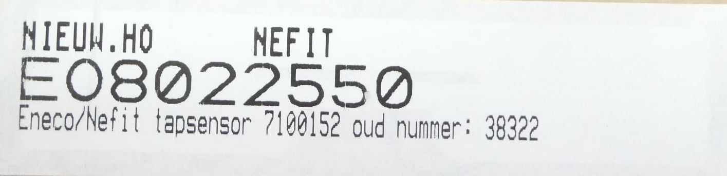 NEFIT 7100152 FÜHLER (alte Nummer 38322 )