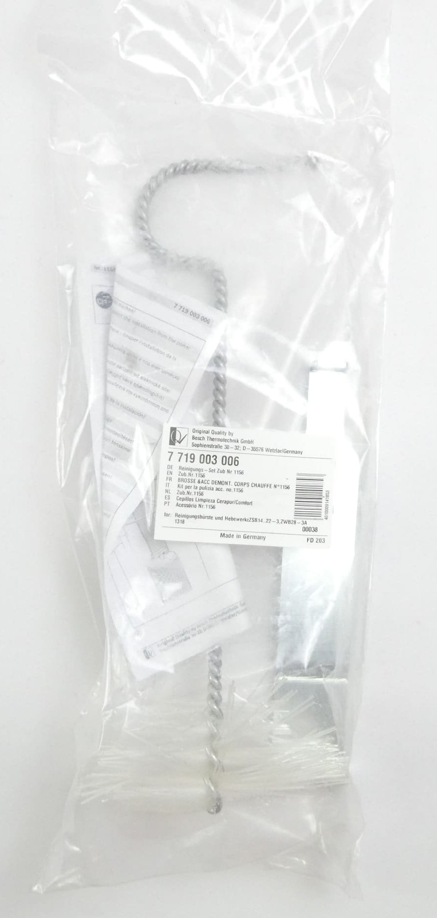 Bosch 7719003006 Reinigungsset , Bürste und Hebewerkzeug