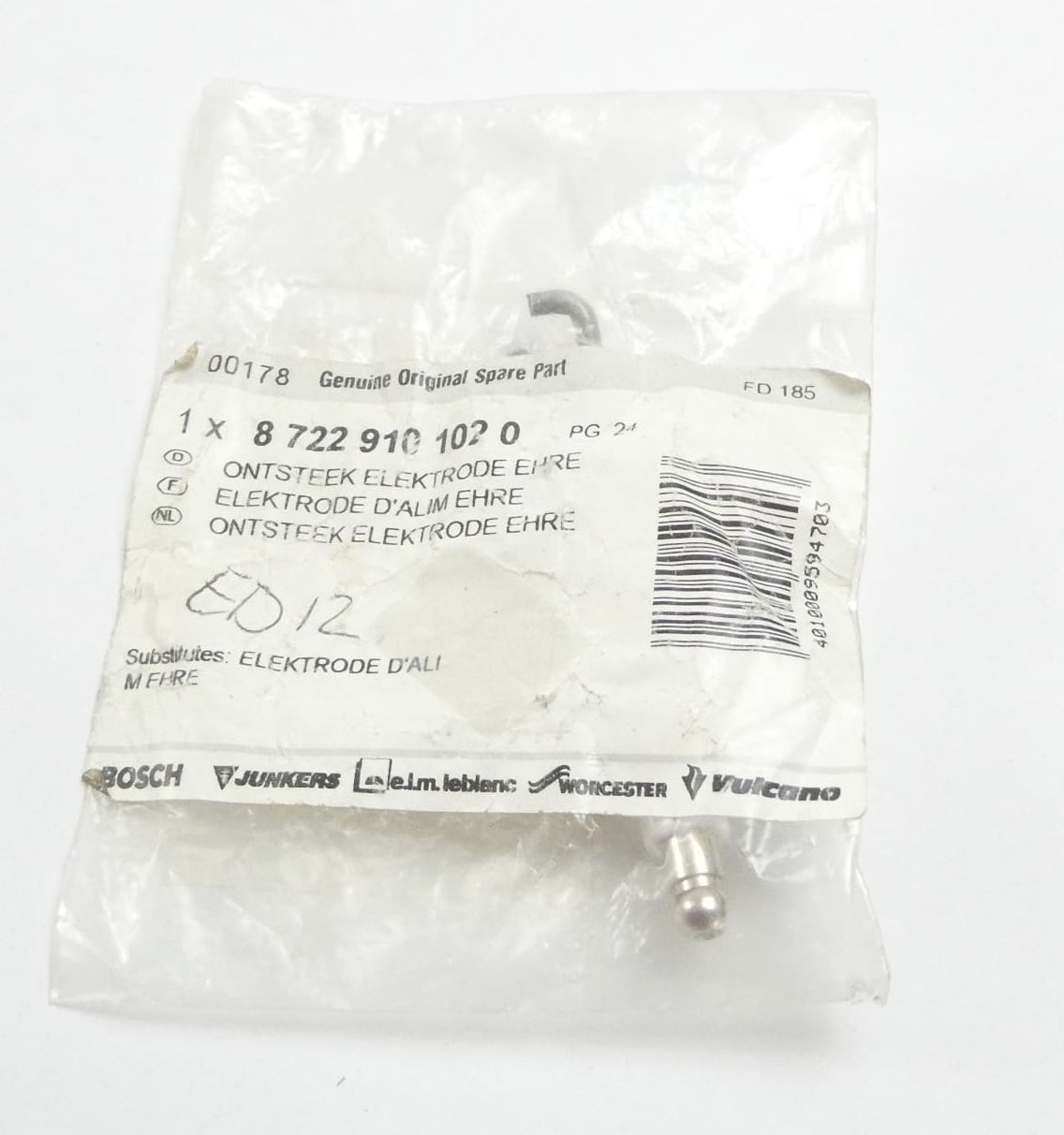 Junkers / Bosch 87229101020 Zündelektrode