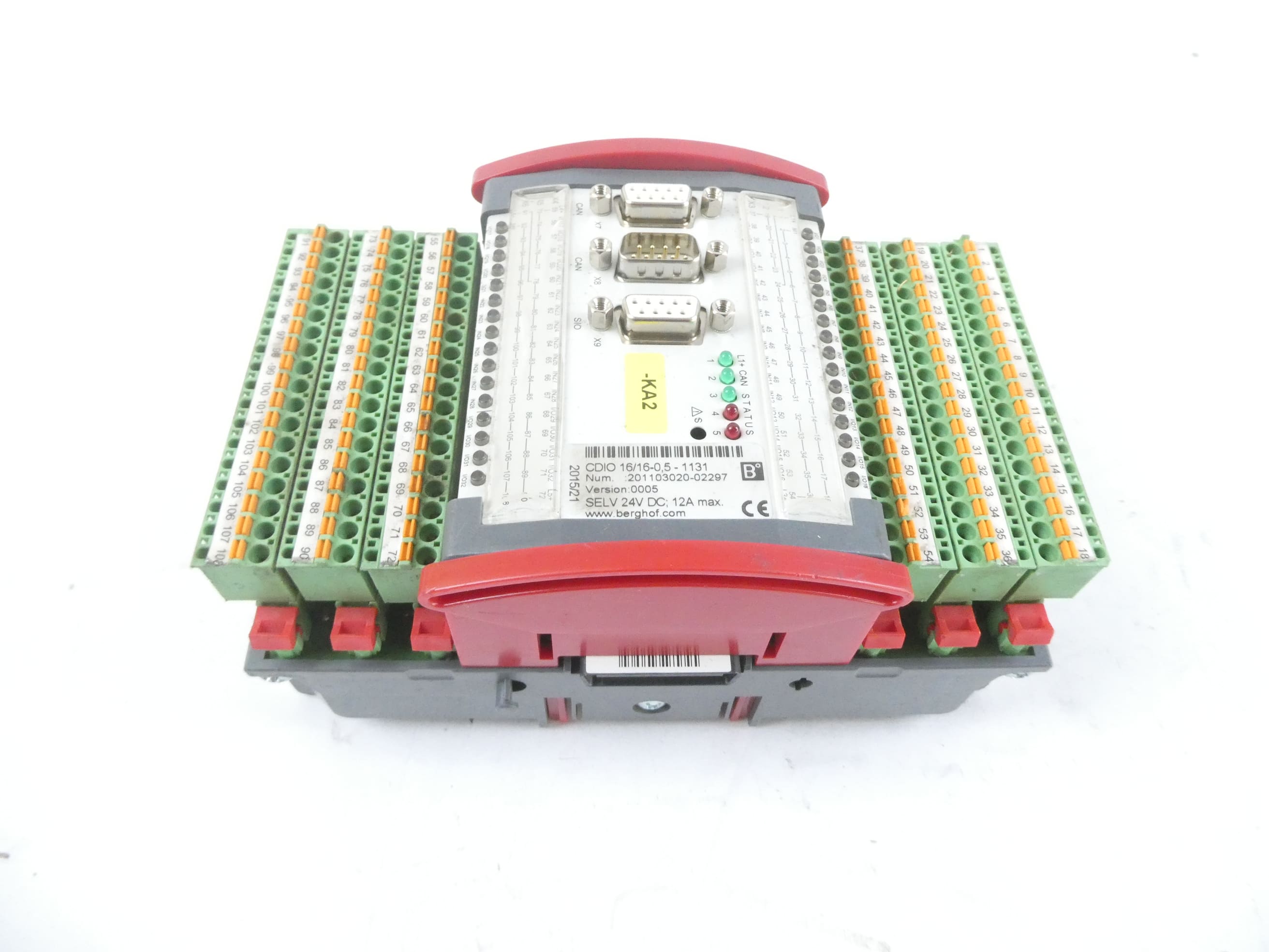 Berghof Automation Cdio 16/16-0.5 Steuerungsmodul Version 0005