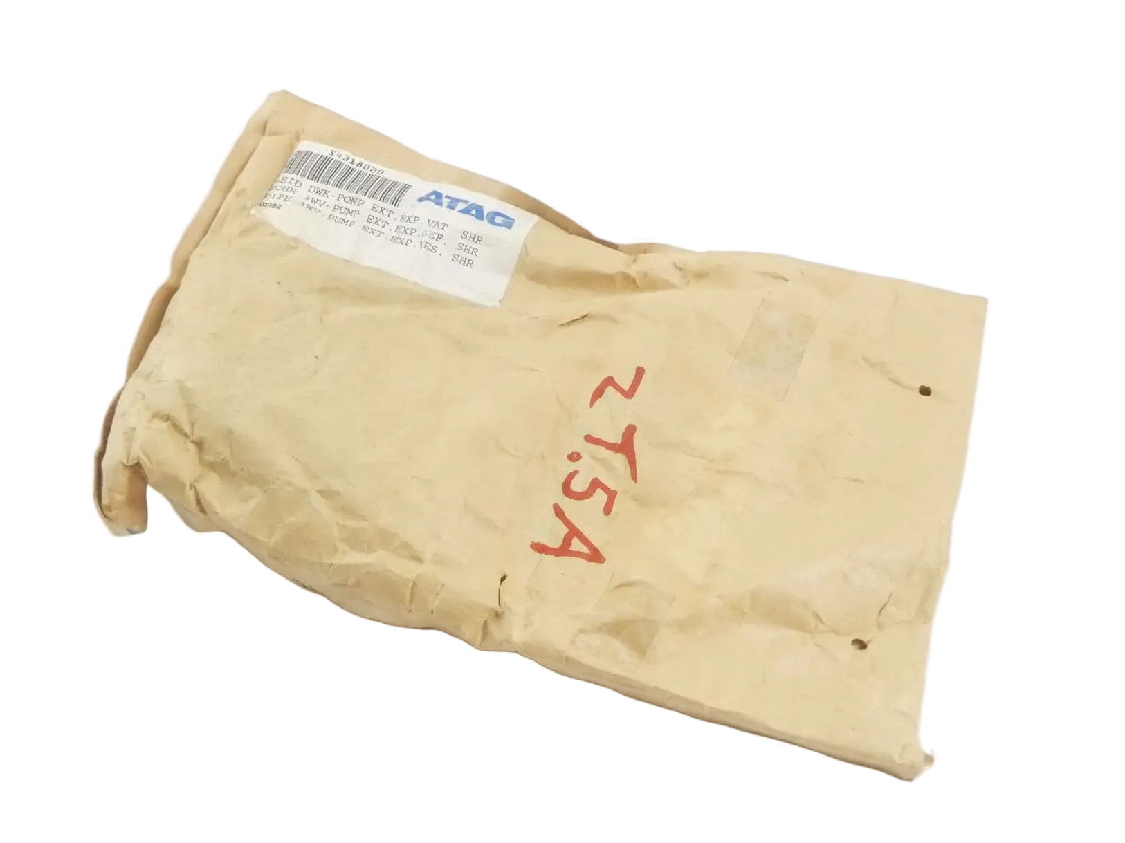 ATAG S4318020 Rohr 3WV-PUMP EXT EXP GEF SHR