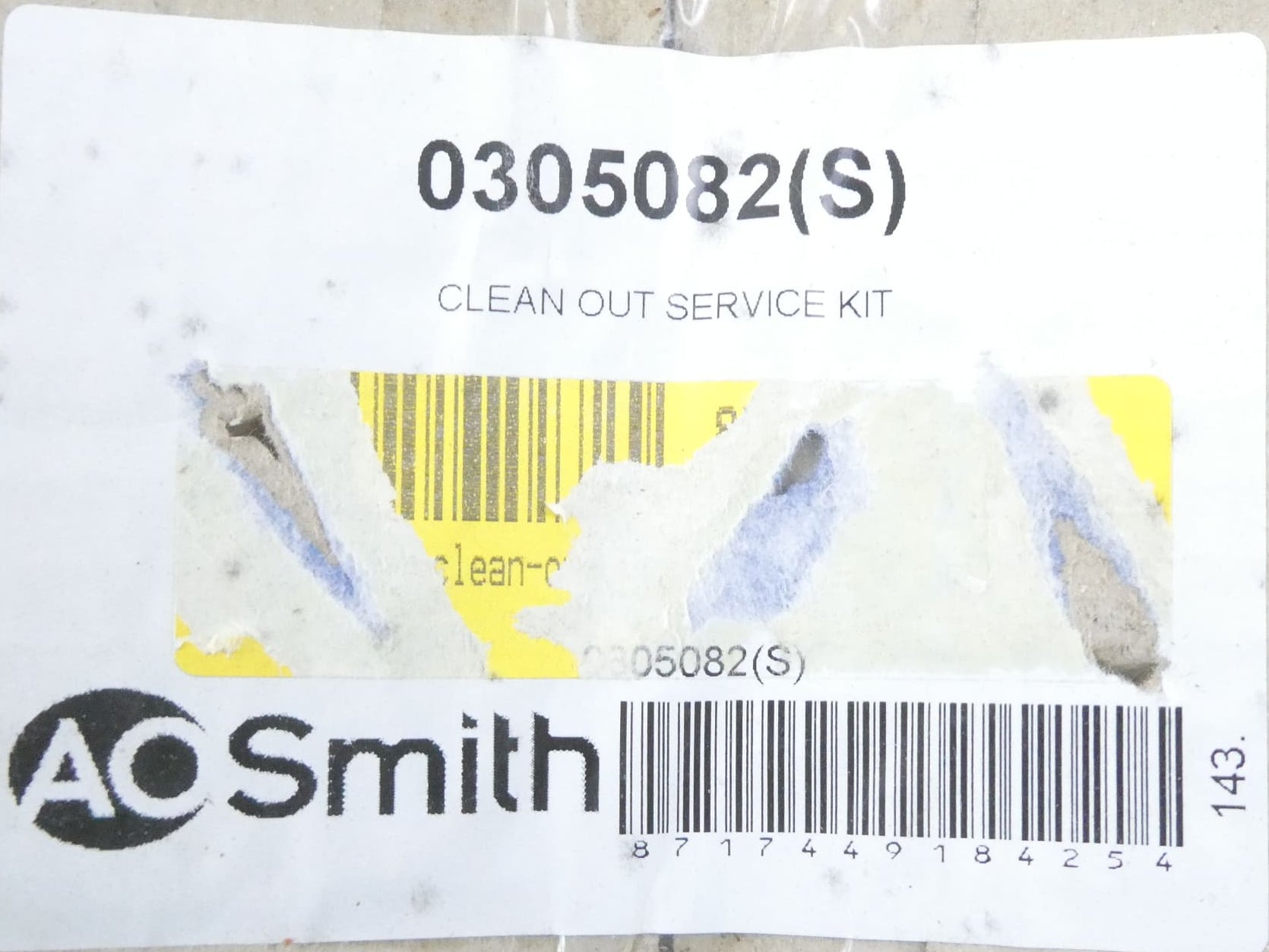 2x AOSMITH 0305082(S) KIT DE SERVICE DE NETTOYAGE - lot de 2
