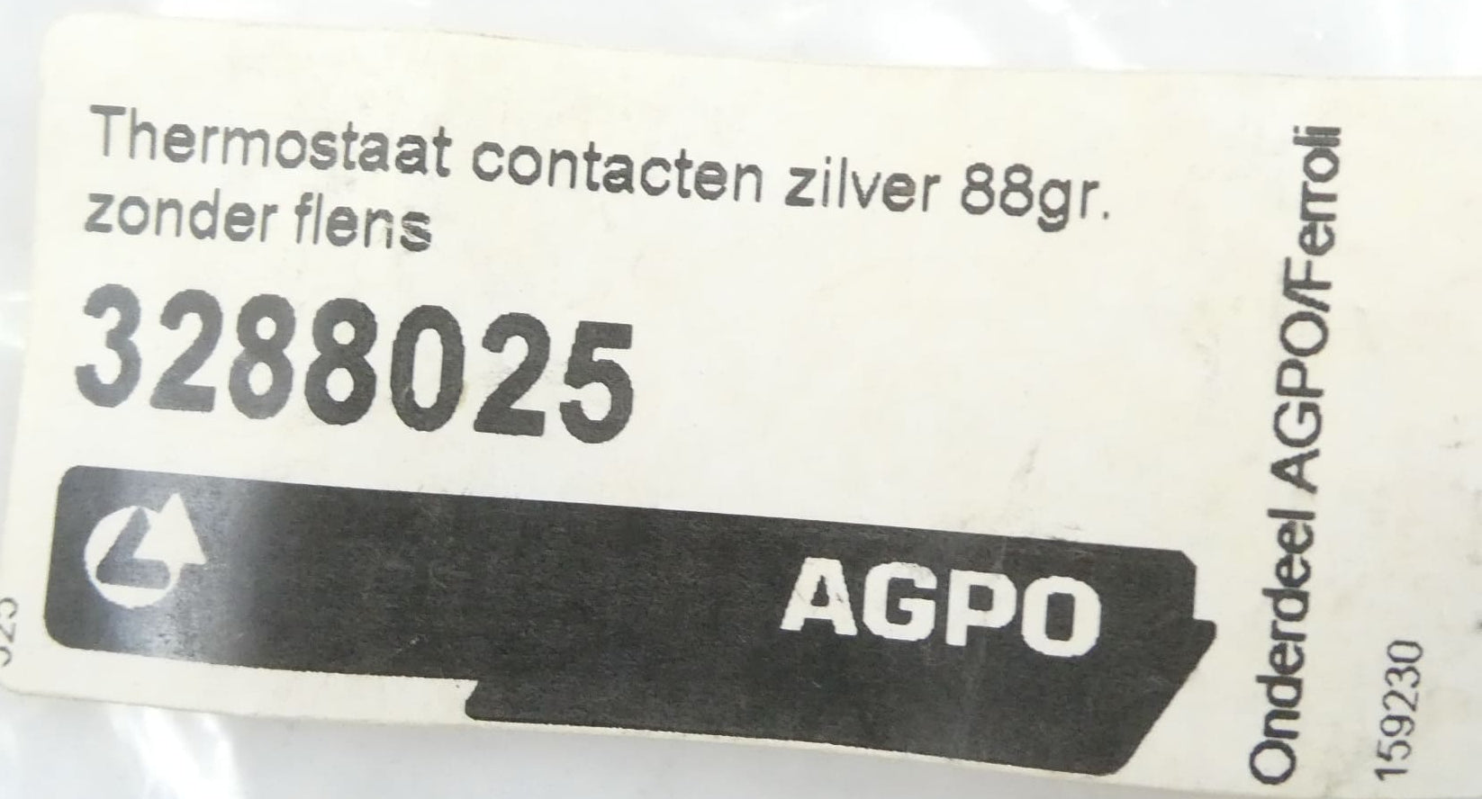 Agpo 3288025 Thermostat 88°C