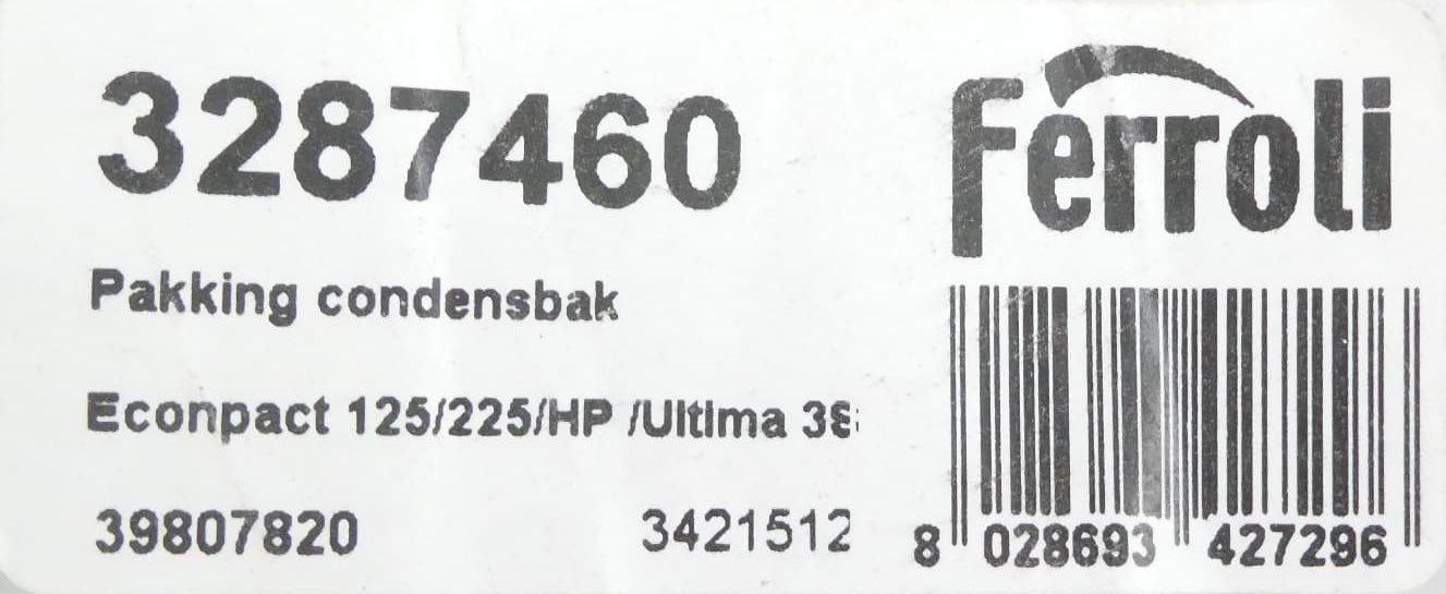 Ferroli 3287460 Kondensatwannendichtung für Econpact 125/225/HP/Ultima 3S