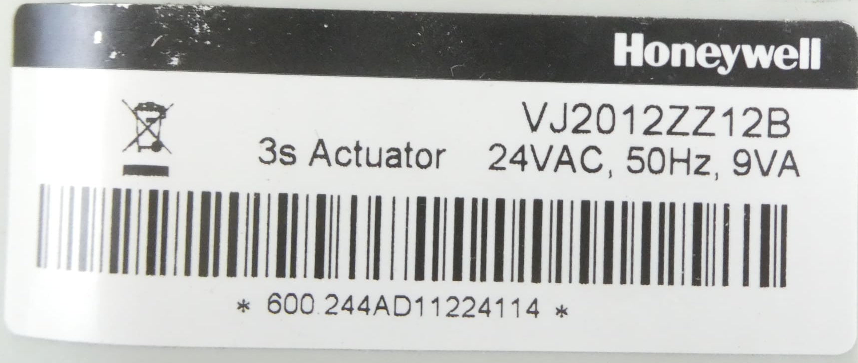 Honeywell VJ2012ZZ12B Stellantrieb