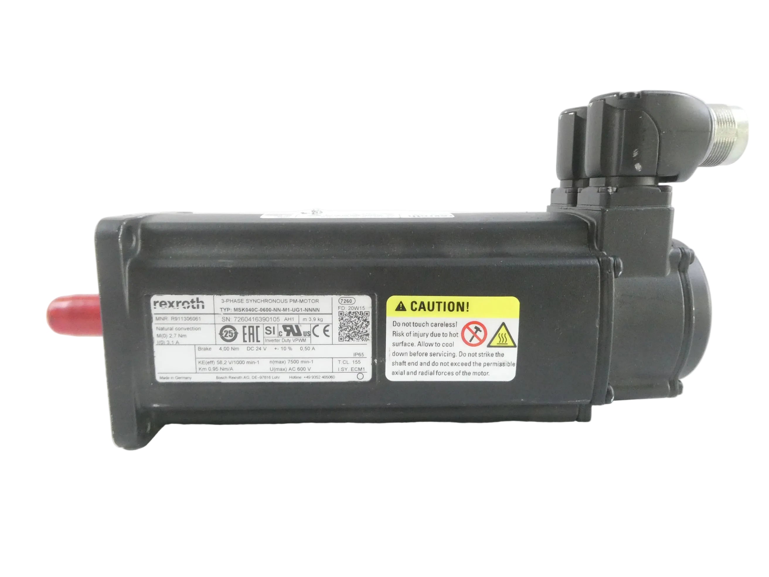 Bosch Rexroth Servomotor MSK040C-0600-NN-M1-UG1-NNNN