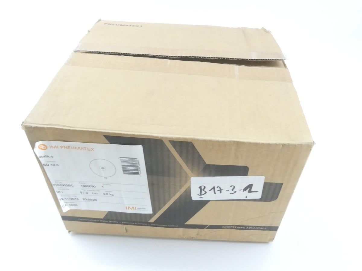 IMI Pneumatex SD18.3 statico 7101002BC Druchausdehngefäß
