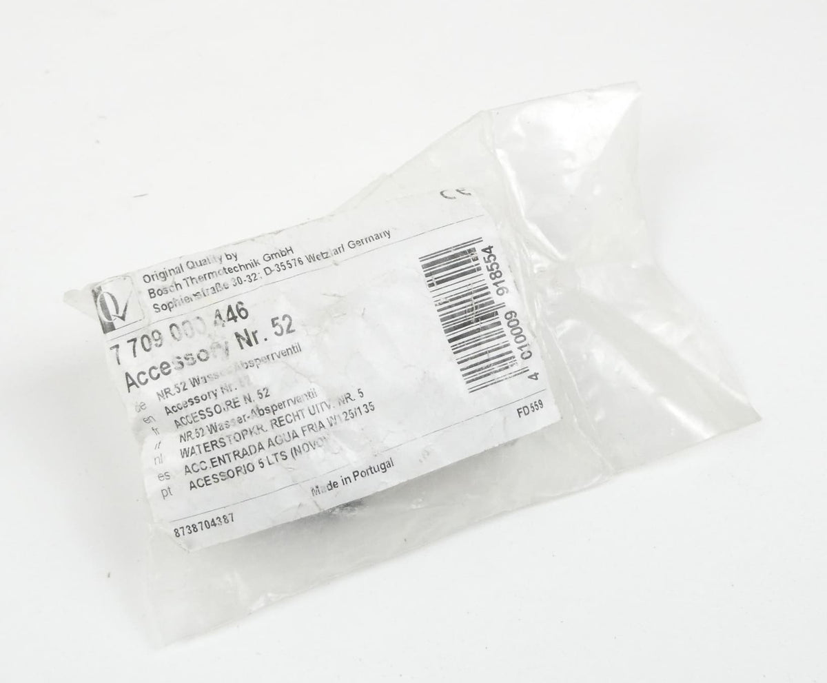 Bosch 7709000446 Wasserabsperrventil Nr.52