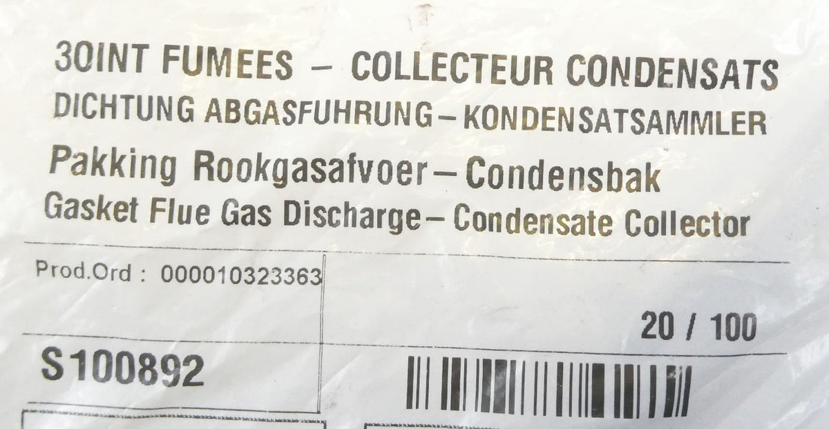 Remeha S100892 Dichtung Abgasführung Kodensatsammler
