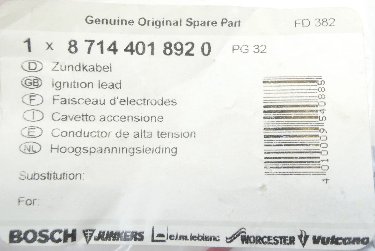 Bosch 87144018920 Zündkabel