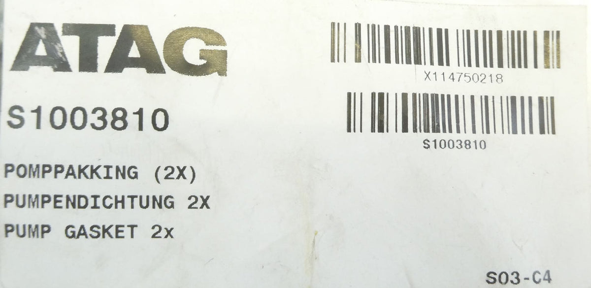 ATAG S1003810 Dichtung (set of 2)