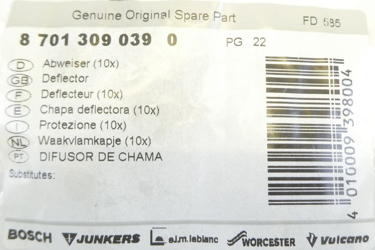 Bosch 87013090390 Abweiser (set of 10)