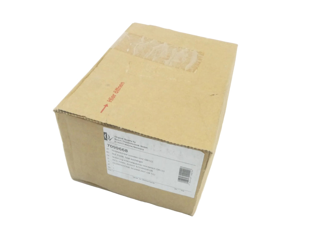 Buderus 7099668 Isolierung Wärmetauscher Vorderseite