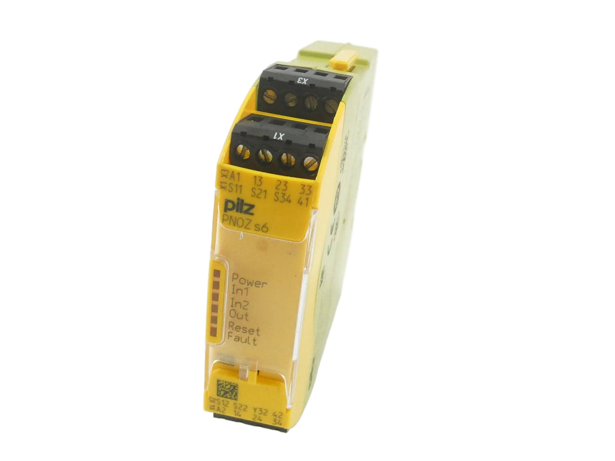 Pilz 750106 PNOZ s6 24VDC 3n/o 1n/c Sicherheitsrelais
