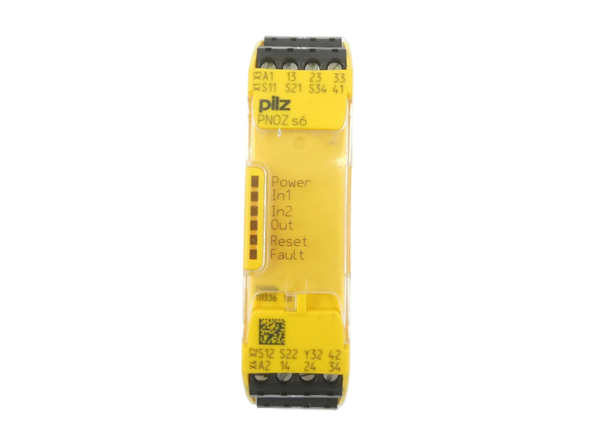 Pilz 750106 PNOZ s6 24VDC 3n/o 1n/c Sicherheitsrelais