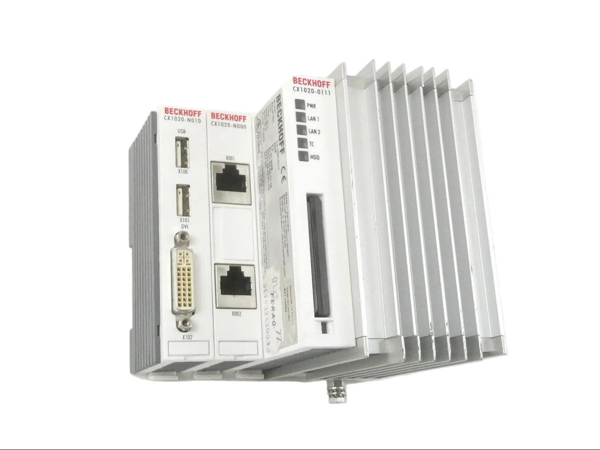 Beckhoff CX1020-0111 CPU Modul + CX1020-N000 + CX1020-N010