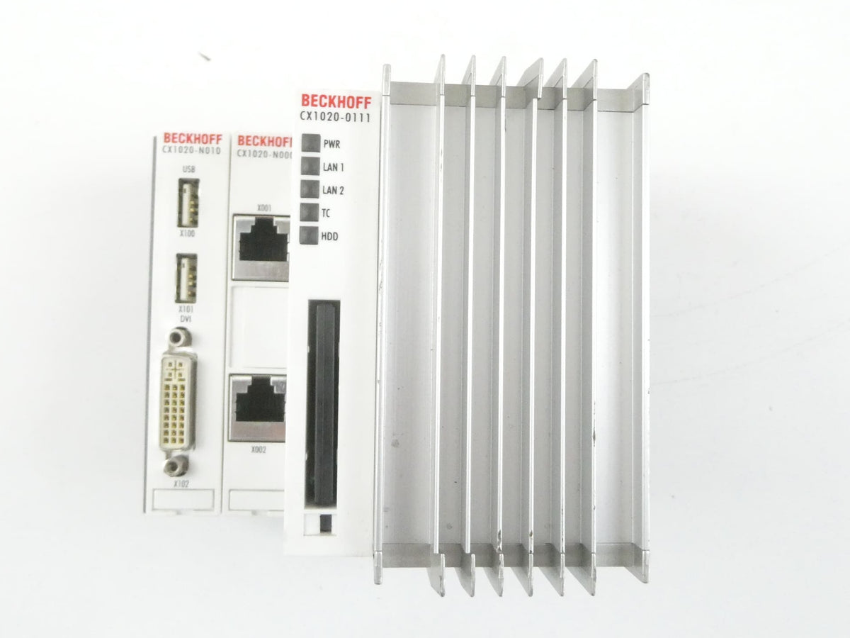 Beckhoff CX1020-0111 CPU Modul + CX1020-N000 + CX1020-N010
