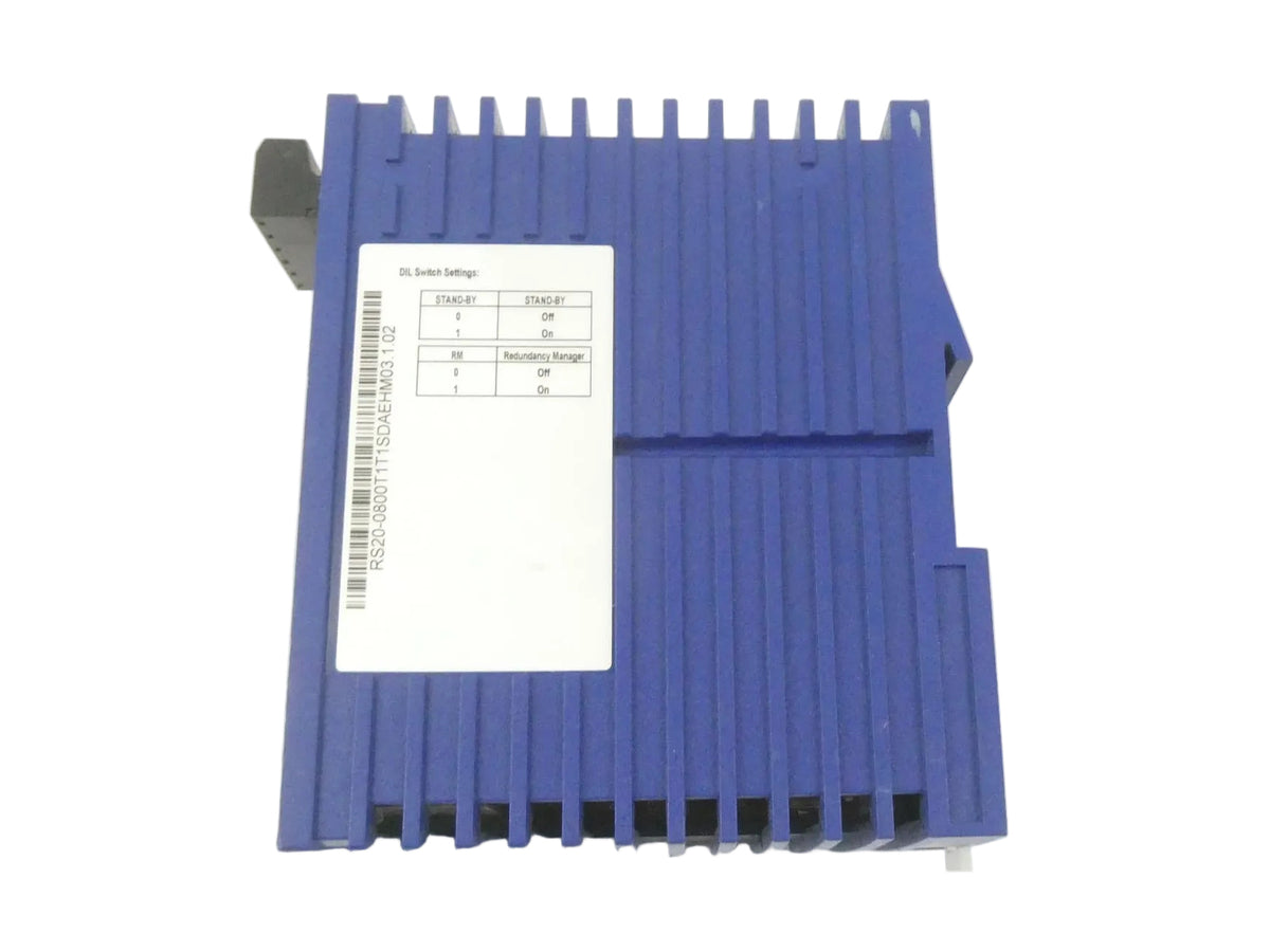 Manroland PECOM RS20-0800T1T1SDAEHM 8 Port Rail Switch