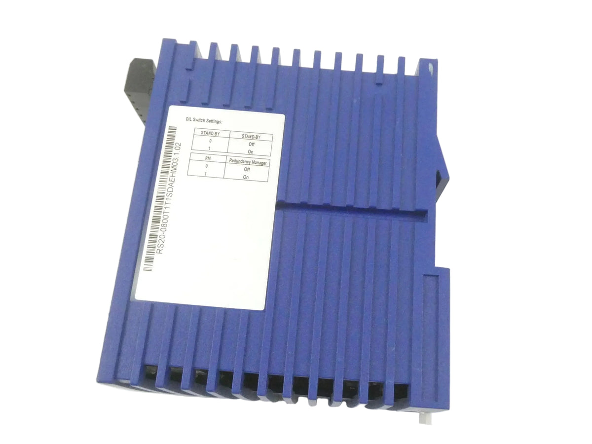Manroland PECOM RS20-0800T1T1SDAEHM 8 Port Rail Switch