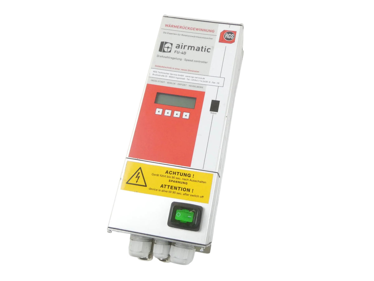 RGS airmatic FU-4D Drehzahlregelung