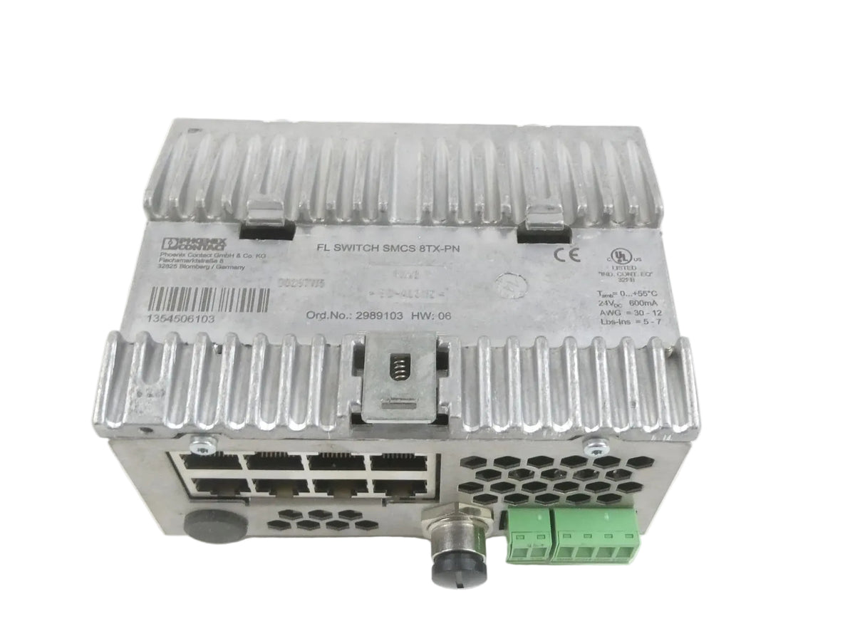 Phoenix Contact FL Switch SMCS 8TX-PN Ethernet Switch