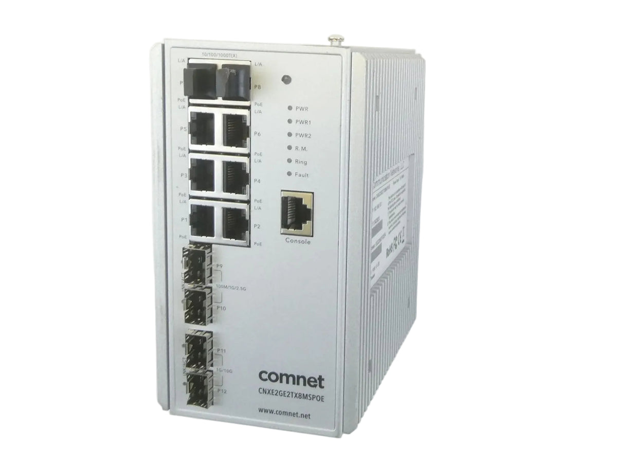 Comnet CNXE2GE2TX8MSPOE Ethernet Switch