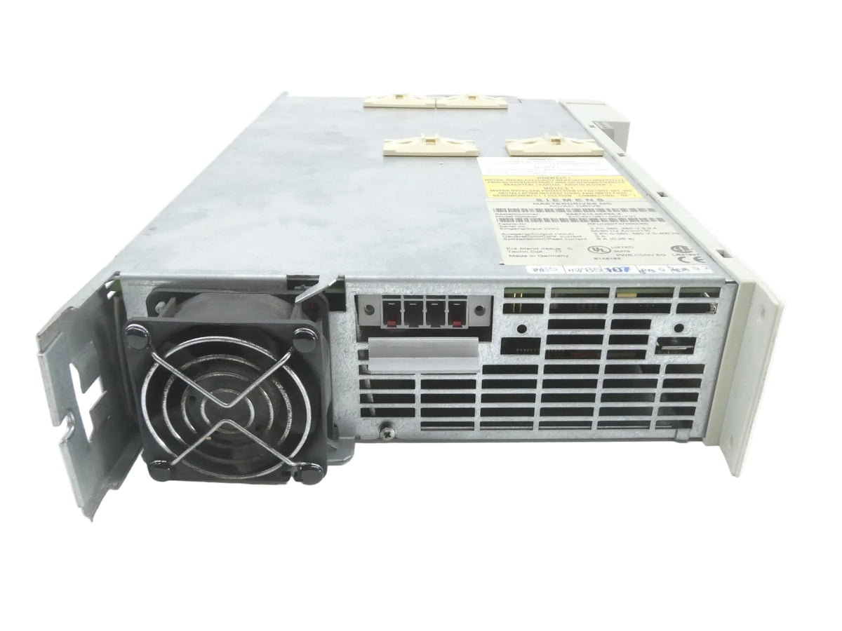Siemens 6SE7013-0EP50-Z Masterdrives AC/AC Drive Z=C43+G91+G62+F01