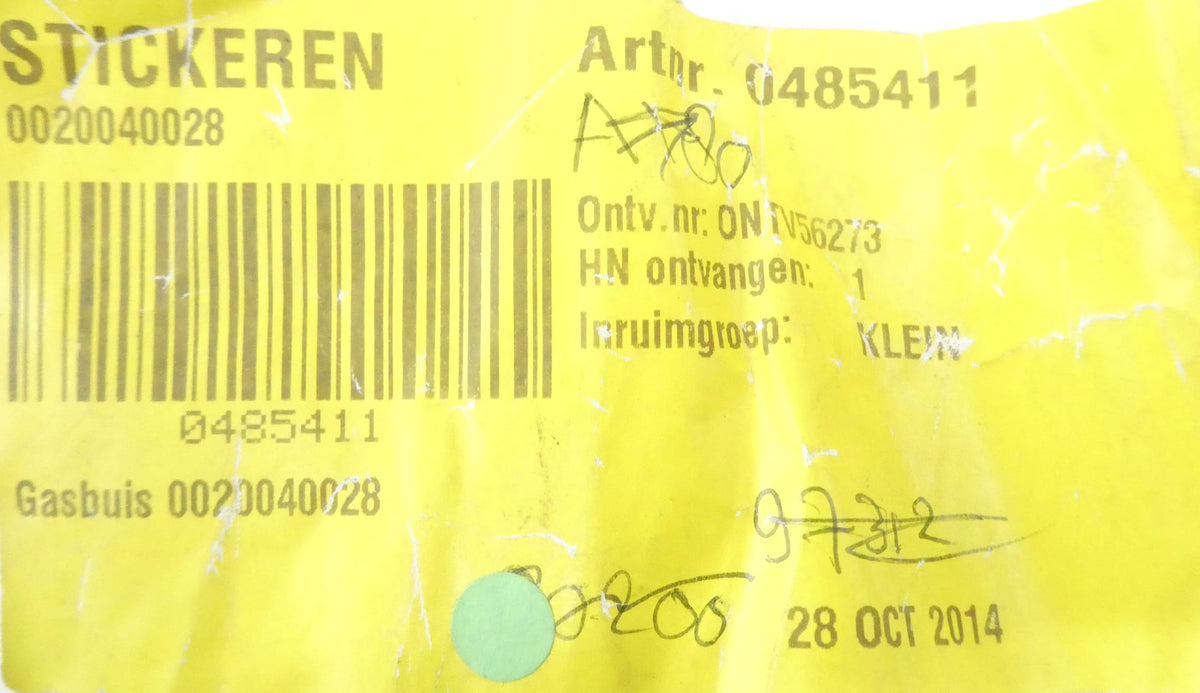 AWB 0020040028 Gasleistung 0485411